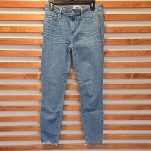 PAIGE‎ Light Blue Ankle Jeans